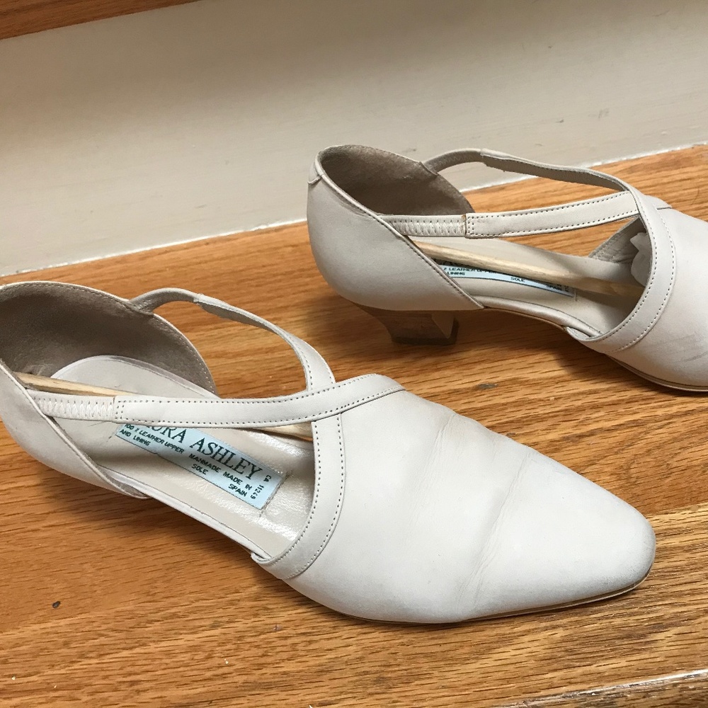 Laura Ashley Pink Strapped Heeled Dress Shoe